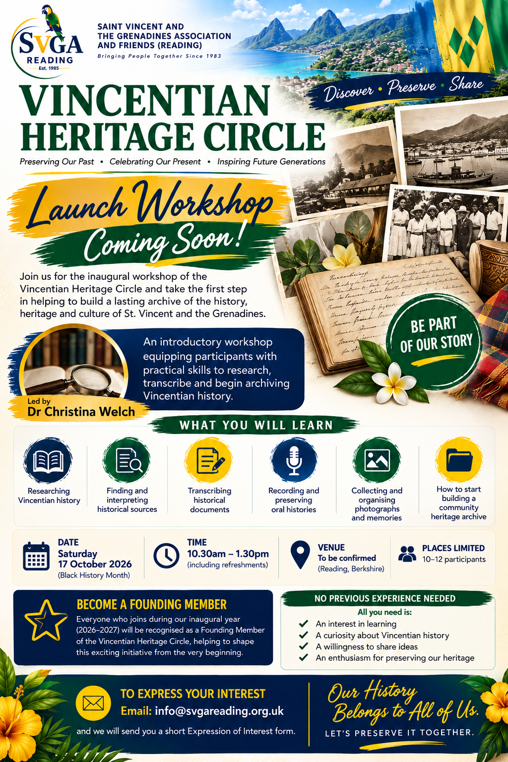 Launch Flyer- Coming Soon